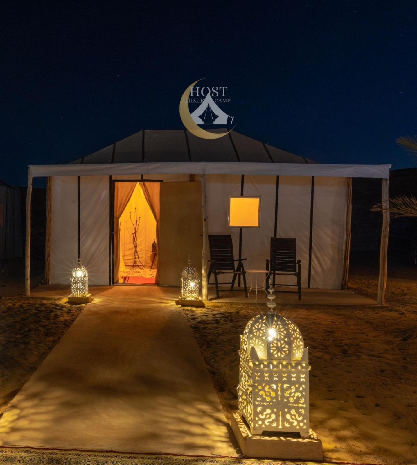 Отель Host Luxury Camp Мерзуга Экстерьер фото